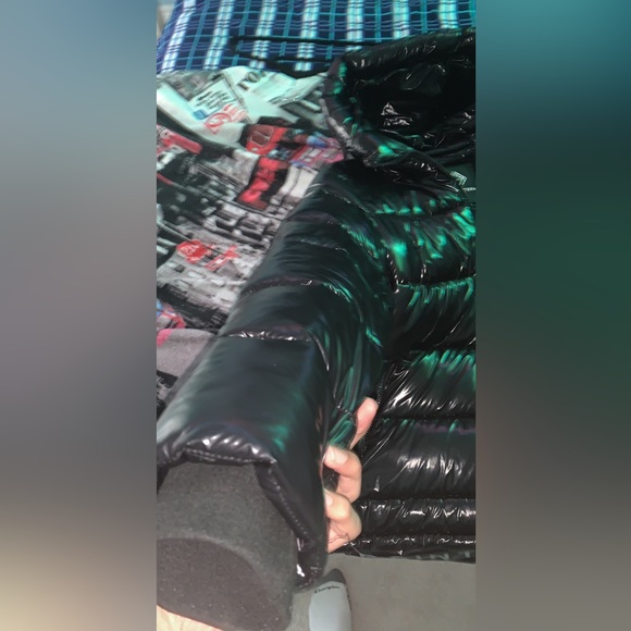 Point zero shiny black puffer jacket - Picture 5 of 5